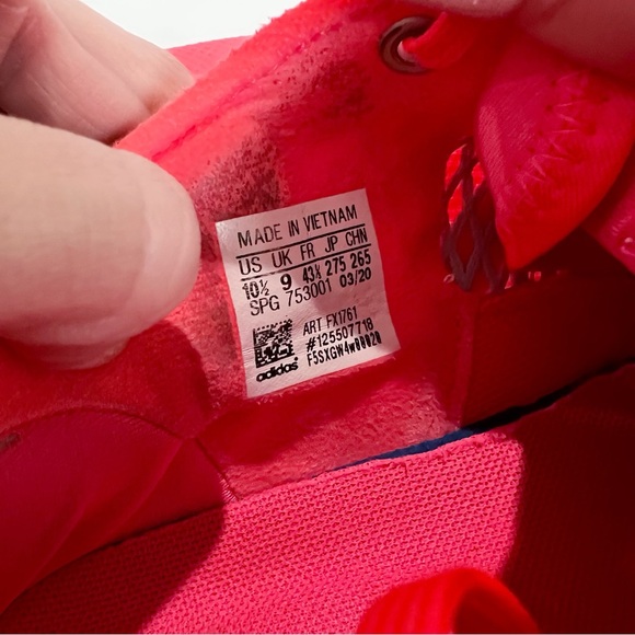 Adidas Volleyball Shoes Crazyflight Tokyo Bright Pink Women’s size 10.5 FX1761 - Picture 13 of 13